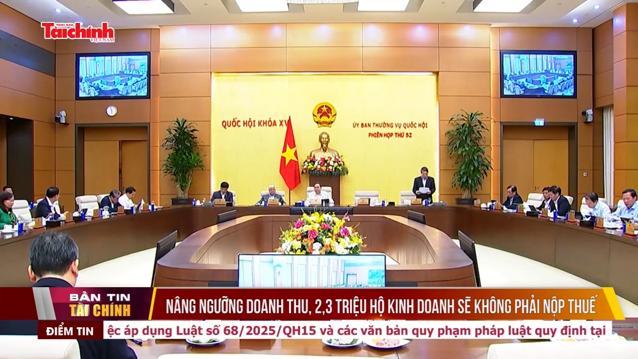 Nâng ngưỡng doanh thu, 2,3 triệu hộ kinh doanh sẽ không phải nộp thuế