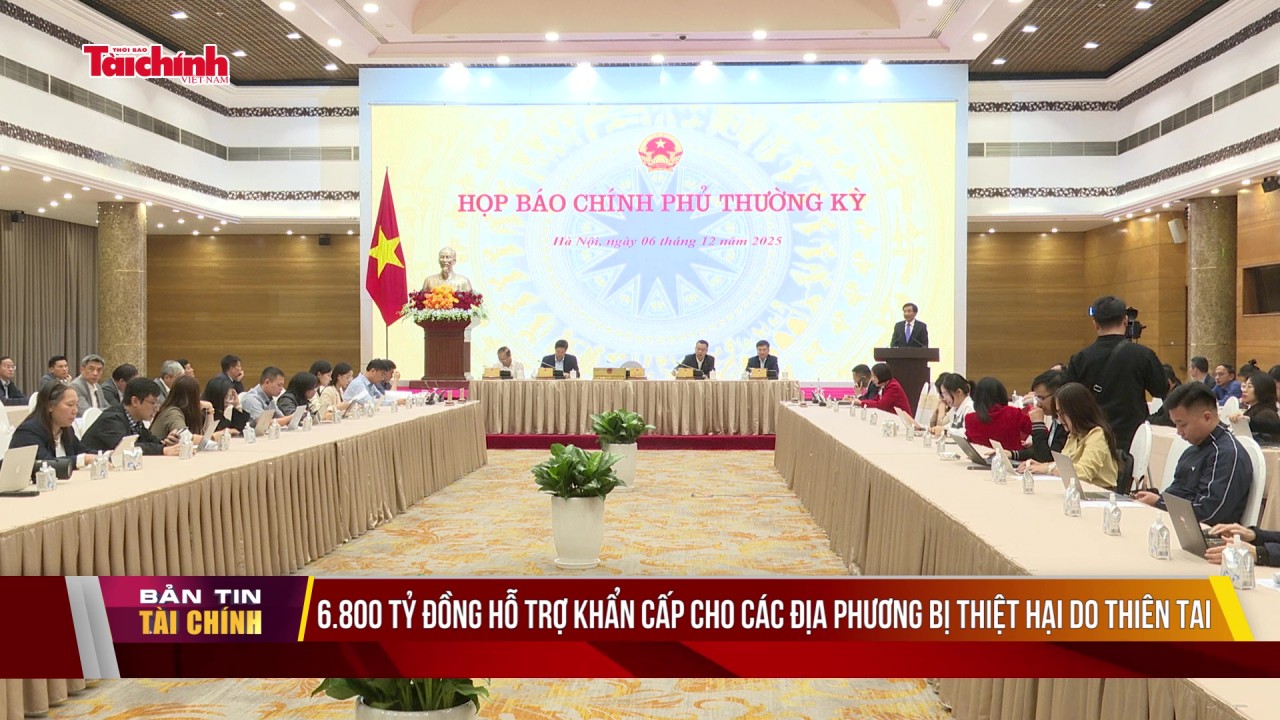6800 ty dong ho tro khan cap cho cac dia phuong bi thiet hai do thien tai