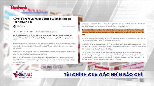 Tài chính qua góc nhìn báo chí tuần từ 15/12 - 21/12/2025