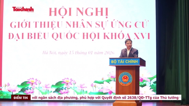 Bộ Tài chính giới thiệu Bộ trưởng Nguyễn Văn Thắng ứng cử đại biểu Quốc hội khóa XVI