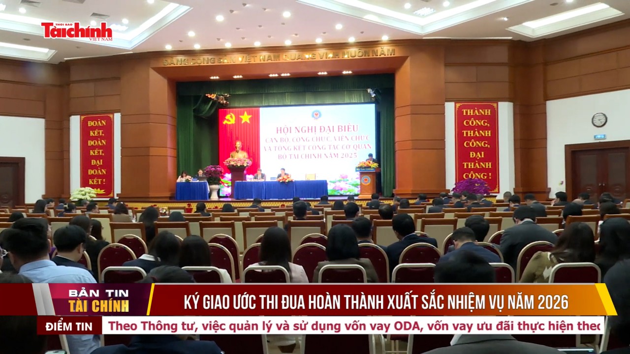 Ký giao ước thi đua hoàn thành xuất sắc nhiệm vụ năm 2026