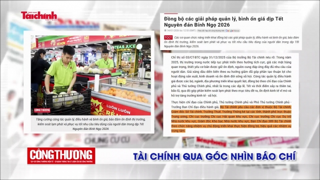 Tài chính qua góc nhìn báo chí tuần từ 12/1 - 18/1/2025