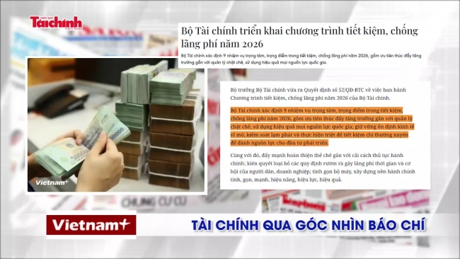 Tài chính qua góc nhìn báo chí tuần từ 19/1 - 25/1/2026