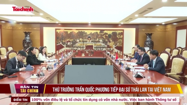 Thứ trưởng Trần Quốc Phương tiếp Đại sứ Thái Lan tại Việt Nam