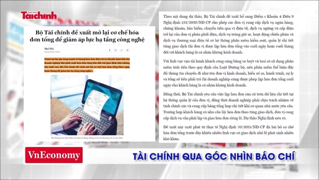 Tài chính qua góc nhìn báo chí tuần từ 9/2 - 15/2/2026