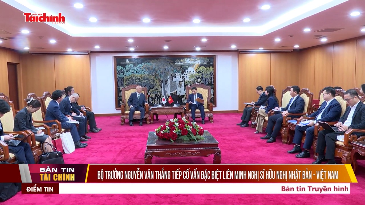 Bộ trưởng Nguyễn Văn Thắng tiếp Cố vấn đặc biệt Liên minh Nghị sĩ Hữu nghị Nhật Bản - Việt Nam