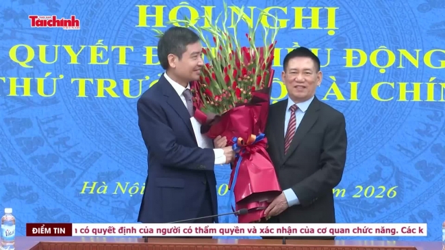 Công bố quyết định điều động, bổ nhiệm ông Tạ Anh Tuấn giữ chức Thứ trưởng Bộ Tài chính