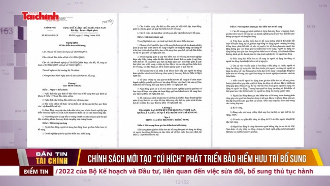 Chính sách mới tạo “cú hích” phát triển bảo hiểm hưu trí bổ sung