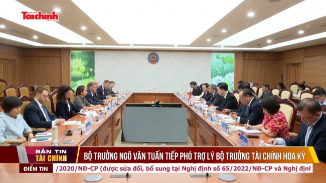 Bộ trưởng Ngô Văn Tuấn tiếp Phó Trợ lý Bộ trưởng Tài chính Hoa Kỳ