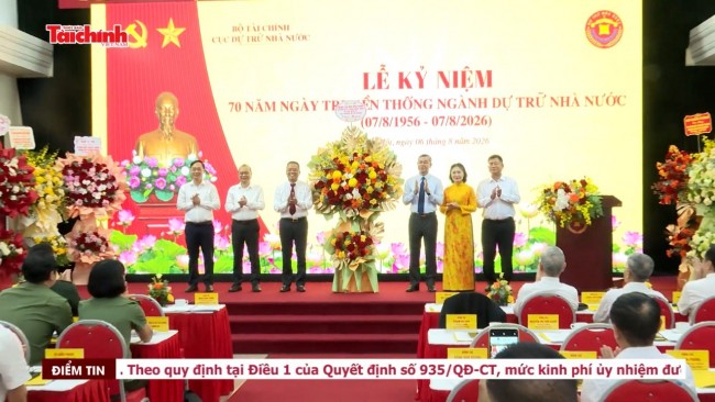 Kỷ niệm 70 năm ngày thành lập ngành Dự trữ Nhà nước