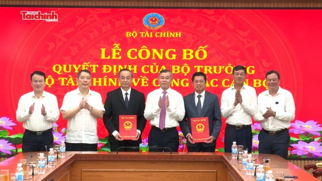 Bộ Tài chính công bố quyết định bổ nhiệm lãnh đạo Kho bạc Nhà nước, Vụ Tổ chức cán bộ