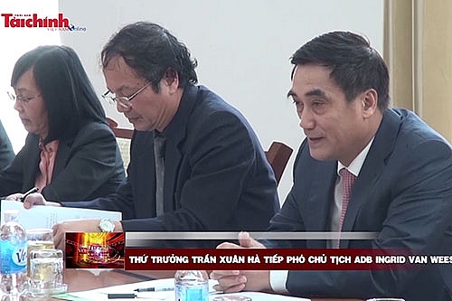 Thứ trưởng Trần Xuân Hà tiếp Phó Chủ tịch ADB Ingrid Van Wees