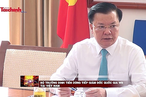 Bộ trưởng Đinh Tiến Dũng tiếp Giám đốc Quốc gia WB tại Việt Nam