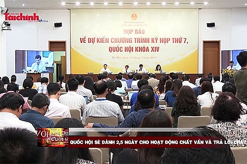 Quốc hội sẽ dành 2,5 ngày cho hoạt động chất vấn và trả lời chất vấn