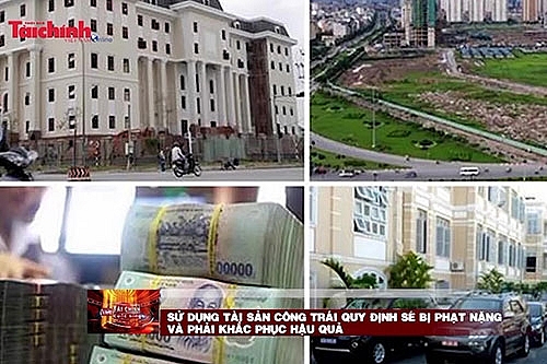 Sử dụng tài sản công trái quy định sẽ bị phạt nặng và phải khắc phục hậu quả
